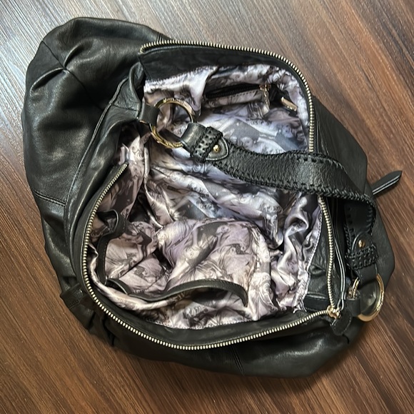 James Drake Slouchy Black Leather Bag - Picture 11 of 14